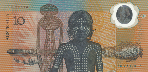 Australia's Commemorative $10 banknote. First polymer banknote. ROW105 - Image 2