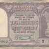 India 10 Rupees Signed by B Rama Rau 1949-1957. Rare. - Image 2