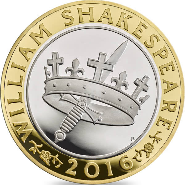 UK?s Shakespeare Coin And Stamp Set Commemorating 400 Anniversary. ROW185. - Image 4