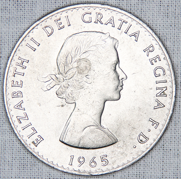 United Kingdom 1965 Winston Churchill Commemorative Crown.ROW195. - Image 2