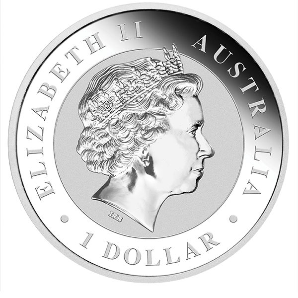 2016 Australia 1oz Silver Featuring Wedge Tailed Eagle. - Image 2