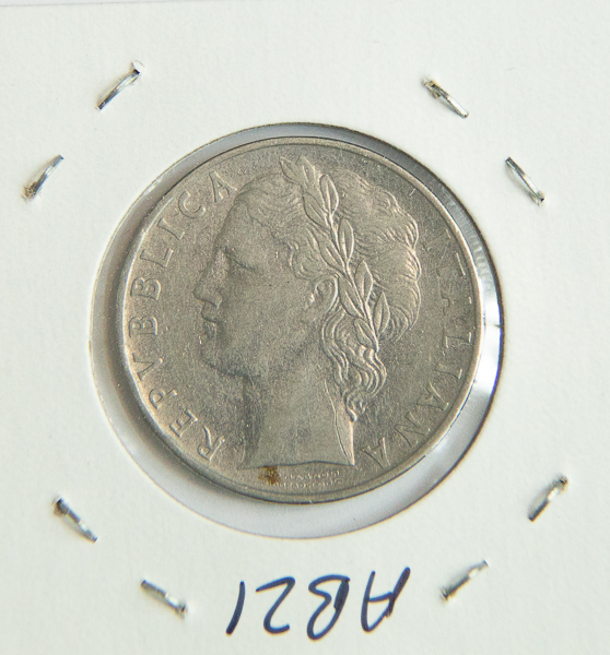 Italy 100 Lire. 1957. AB21. - Image 2