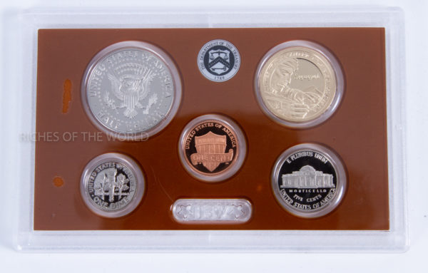 USA 2017 Five Coin Proof Coin Set. San Fransisco Mint. ROW 294.