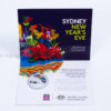 Australia's 2017 Sydney NYE $1 Fine Silver Frosted. Mintage 5000. ROW 301