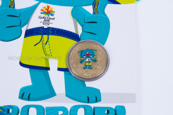 Australia's 2018 $1 Borobi Gold Coast Commonwealth Games. ROW 307.