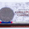 Australia's 2014 Australia At War, Gallipoli Campaign 50 Cents UNC. ROW 289