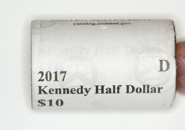 USA 2017 Half Dollar Coin Roll. Dallas Mint. ROW 311 - Image 3