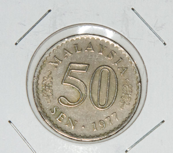 Malaysia 50 Sen. 1977. AB85