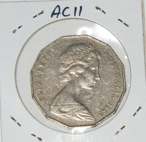 Australia 50 Cents. COMMONWEALTH GAMES BRISBANE. AC11 - Image 2