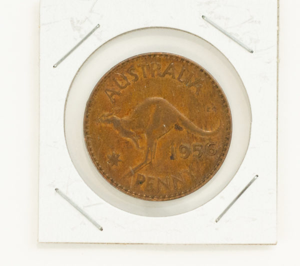 Australia One Penny 1956.AF95. - Image 2