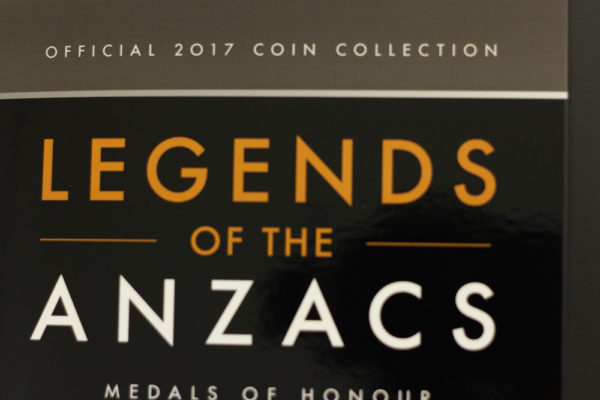 2017 Australia Legend Of Anzacs Coin Set. ROW315.