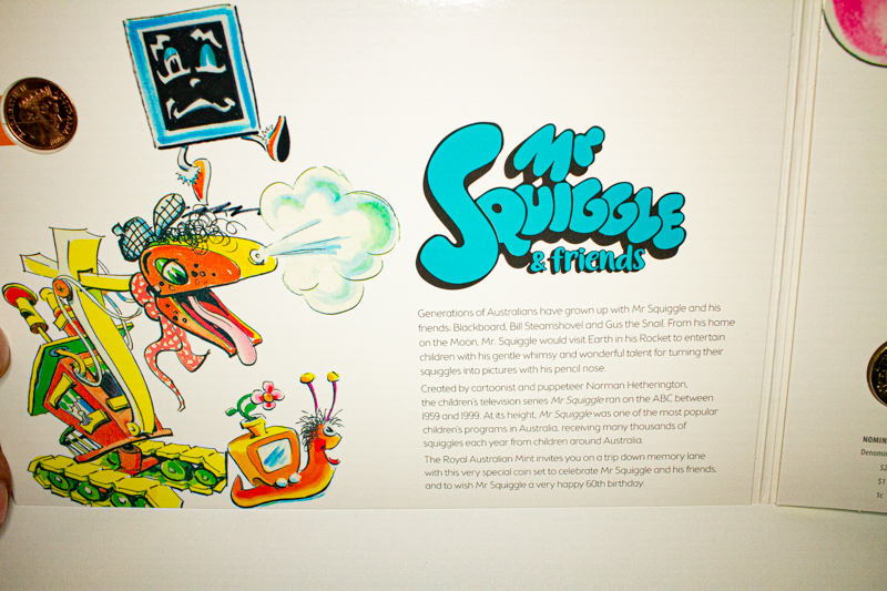 2019 Australia 's Coin Set of Mr Squiggle and friends. ROW 330. - Image 3