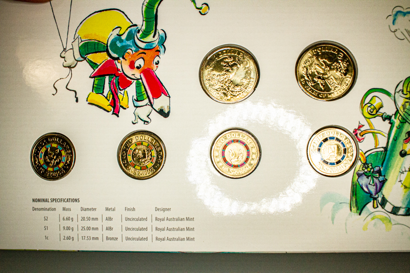 2019 Australia 's Coin Set of Mr Squiggle and friends. ROW 330. - Image 4