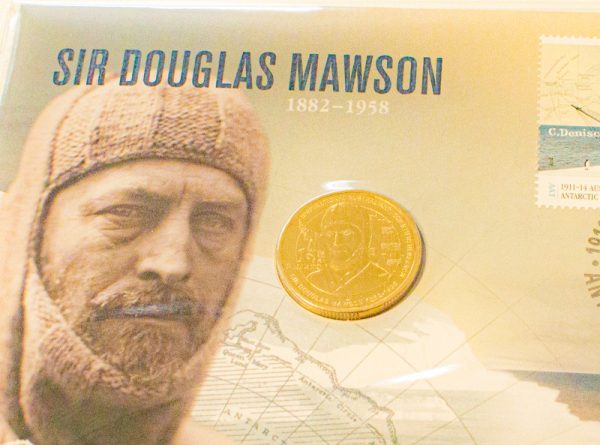 2012 Australian Post Coin and Stamp Collectable commemorating Sir Douglas Mawson. ROW316 - Image 2