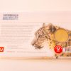 2016 Tuvalu One Dollar and Stamp Set featuring endangered animal. ROW320 - Image 3