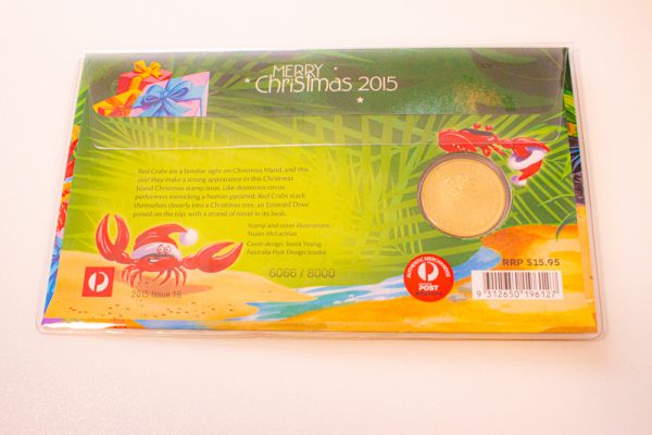 2015 Australia's Merry Christmas Coin and stamp set. ROW 326 - Image 3