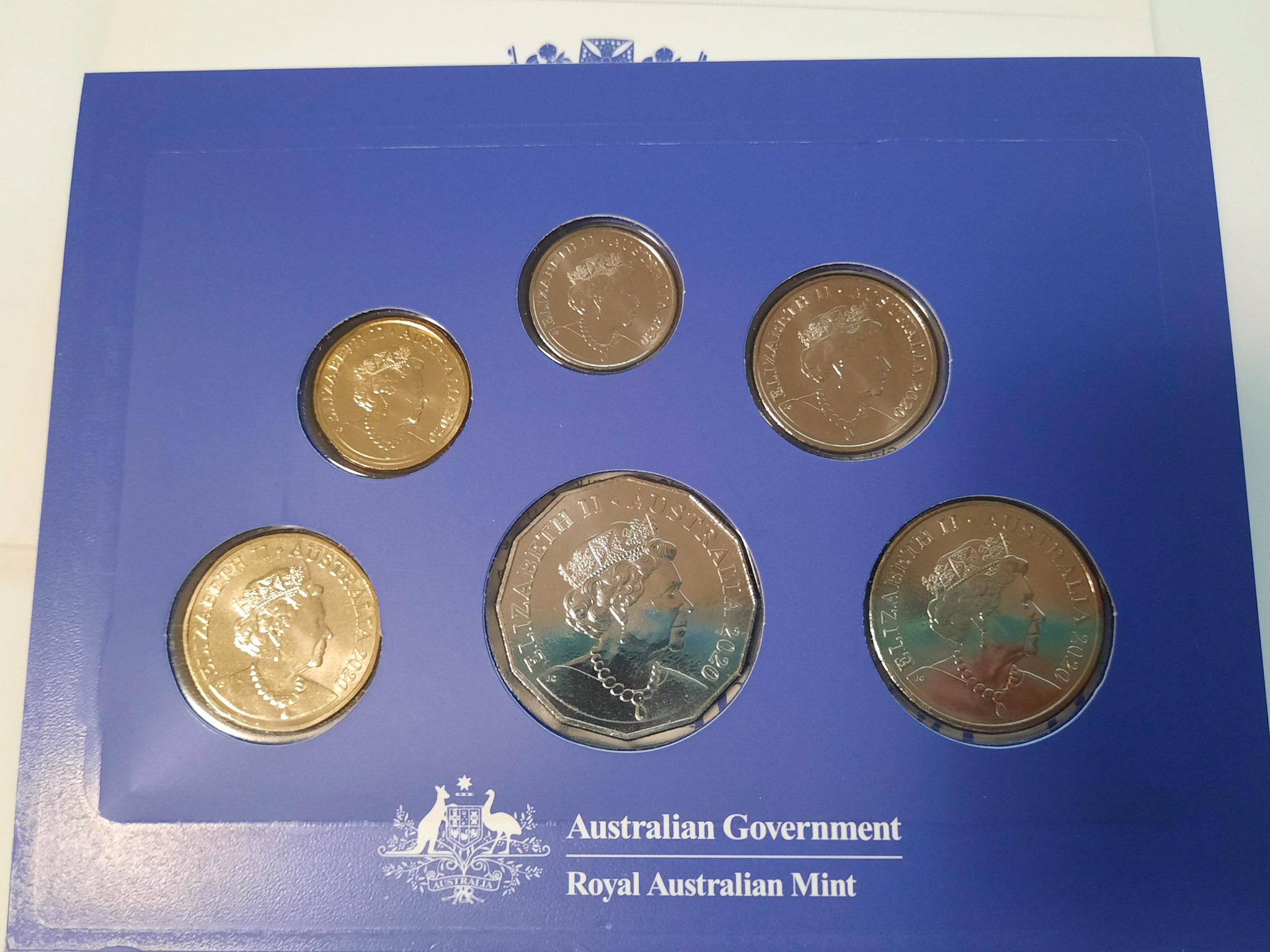 Australia 6th Portrait Coin Set 2020. ROW341. - Image 4