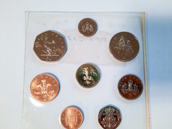 UK  1990 Coin Set Unc. ROW345