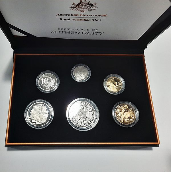 AUSTRALIA 2020 PROOF SET OF 6TH POTRAIT.ROW348 - Image 2